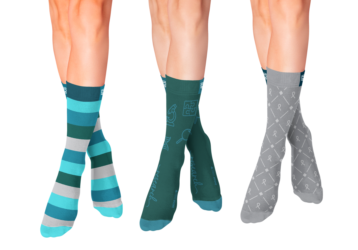 Ovarian Cancer Socks - Boxed Set - PRE ORDER