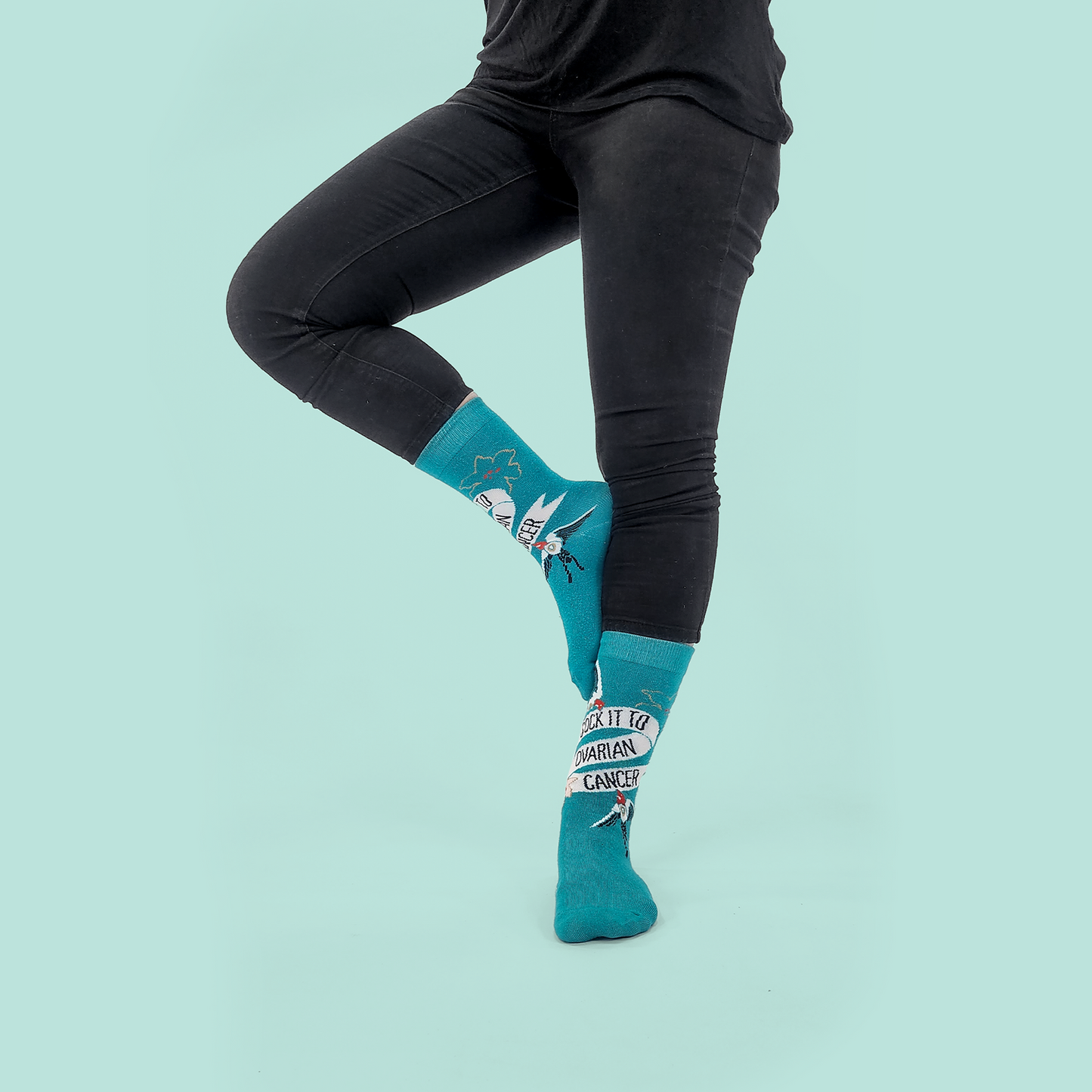 Ovarian Cancer Socks - Boxed Set